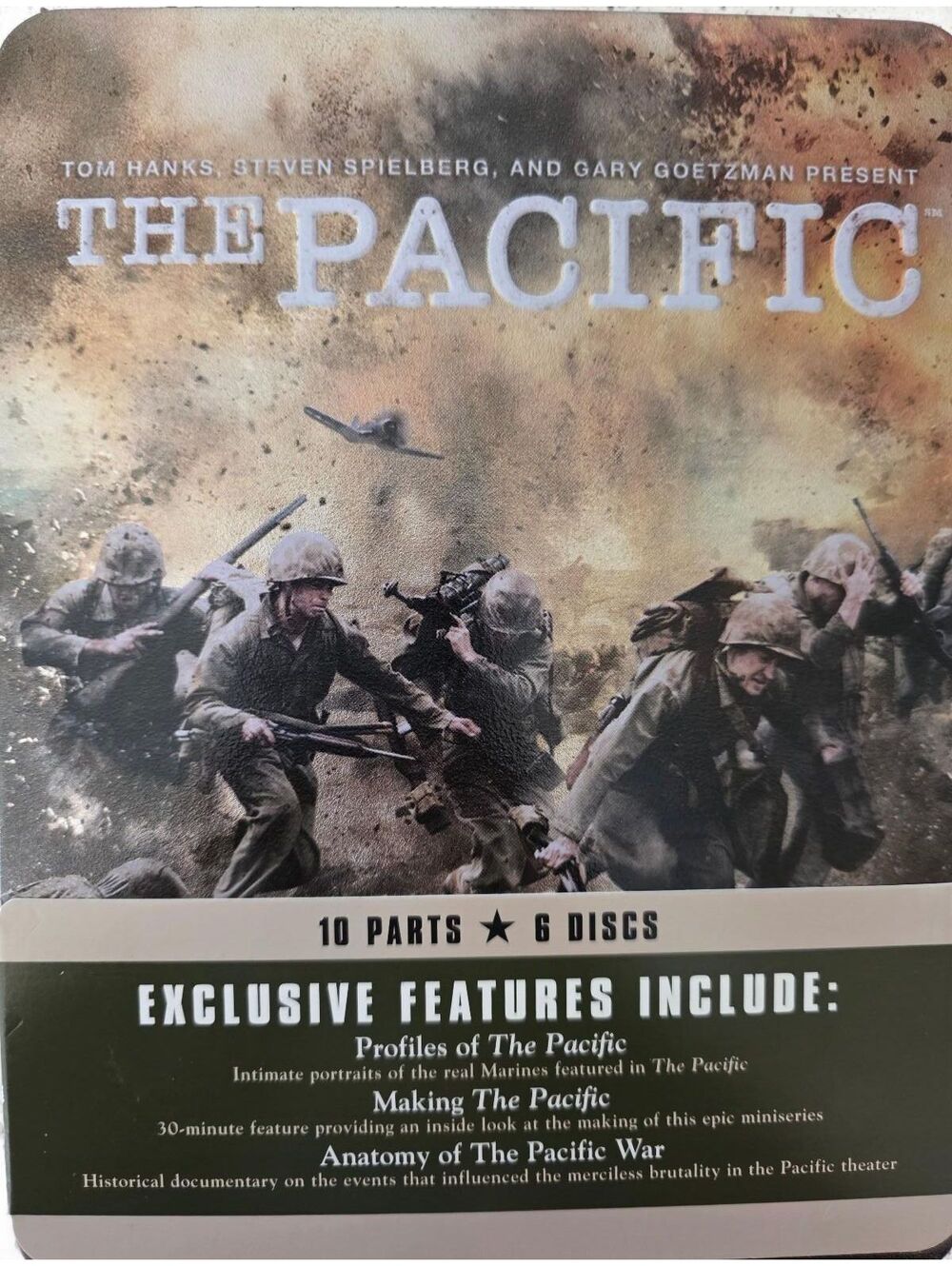 The Pacific 10-Part Miniseries 6-Disc DVD Set - Excellent Used Condition